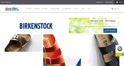 Desktop Screenshot of aboutshoes.com